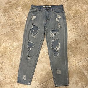 Heavily Distressed Brandy Melville Denim